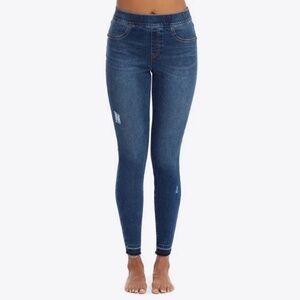 Spanx Distressed Skinny Jeans